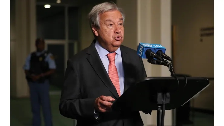 António Guterres, el Secretario General de la ONU.