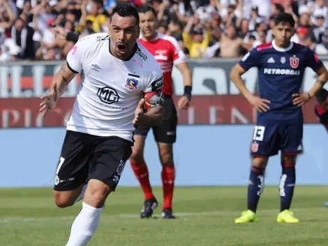 Colo Colo saluda a Paredes tras el Superclásico: "Leyenda eterna"