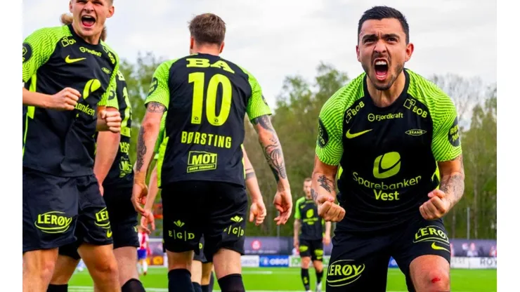 Niklas Castro sigue en la lucha por el ascenso a la máxima categoría de Noruega