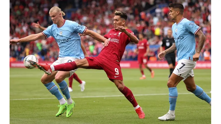 Erling Haaland no pudo marcar en la derrota ante Liverpool
