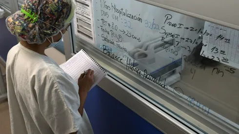 Saturación de pacientes Covid-19 en UCI