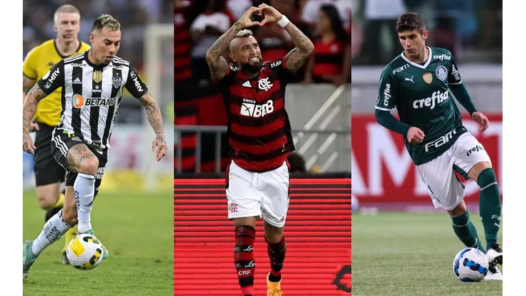 4 son los chilenos que tendrán acción por los cuartos de final de la Copa Libertadores.