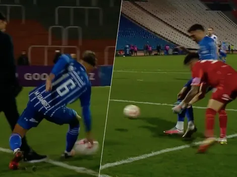 Vélez chacota: DT baja a rival y arquero da un regalo de antología