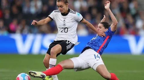 Las alemanas dejaron en el camino a Francia en las semifinales