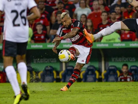 Flamengo se frota las manos con el regreso de Vidal a Libertadores