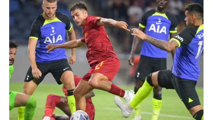 Dybala debutó con la Roma