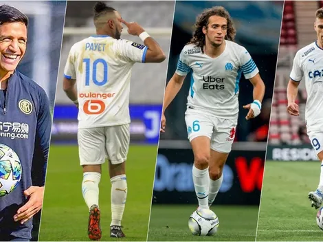 Formación: Alexis le da nivel Champions al XI del Marsella