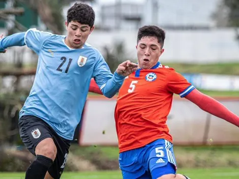 Victoria de Chile sub 17 ante Uruguay en Montevideo