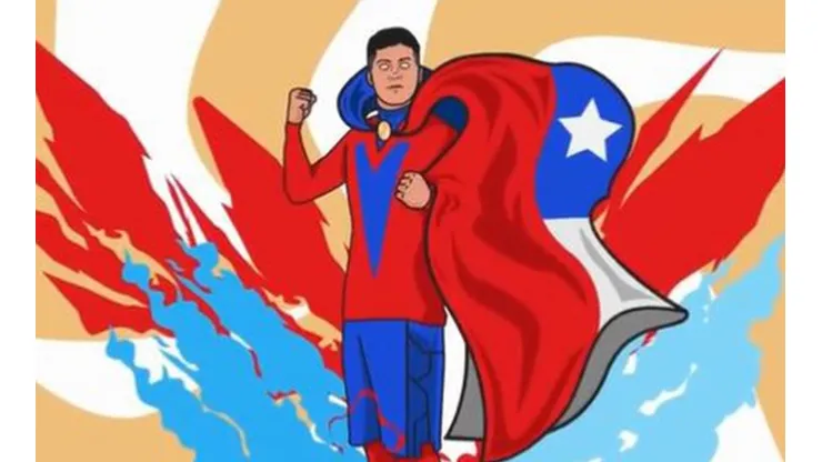 La imagen animada de Víctor Méndez en CSKA