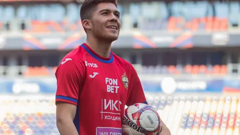 Víctor Méndez cumplió su deseo y saltó desde la Unión Española al fútbol de Europa: jugará en el CSKA Moscú de Rusia.