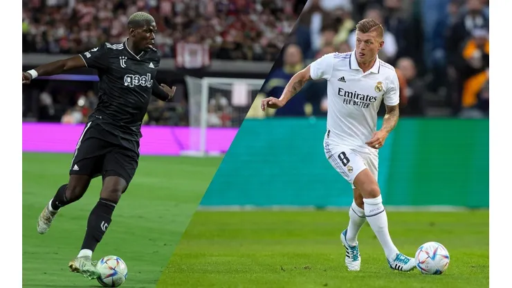 Veremos si es Pogba o Kroos el que maneje los tiempos del partido