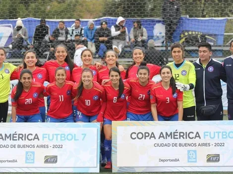 Chile obtuvo el tercer lugar en la Copa América de Fútbol 7