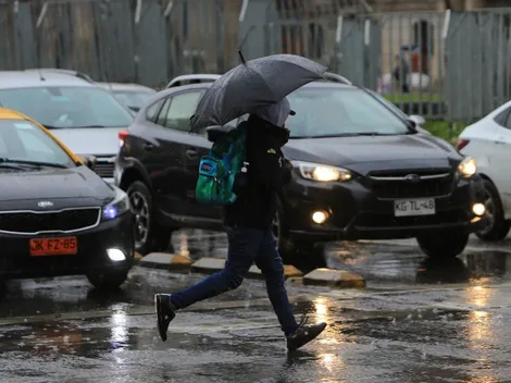 ¿A qué hora comienza la lluvia en Santiago este miércoles 27 de julio?