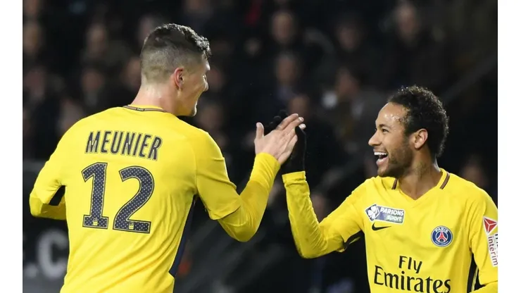Meunier compartió con Neymar durante tres temporadas