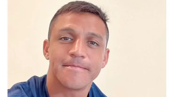 La fotografía de Alexis Sánchez que acompañó con una especial canción.