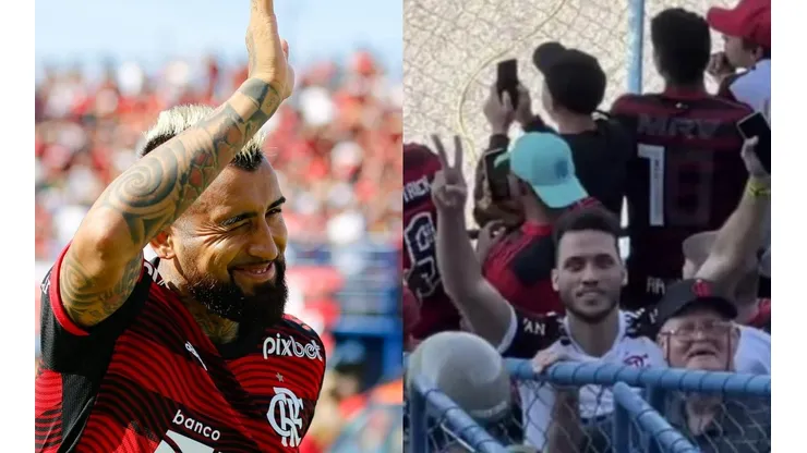 Neto vio en vivo el debut de Vidal en Florianópolis