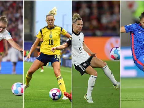 Así llegan las semifinalistas de la Eurocopa Femenina 2022