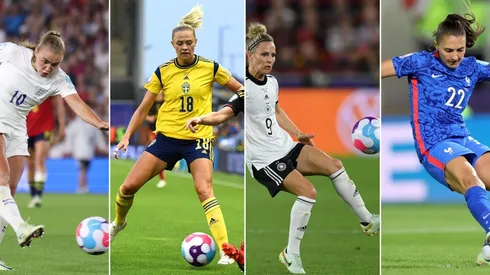 Inglaterra, Suecia, Alemania y Francia buscarán esta semana los pasajes a la final de la Euro Femenina 2022.
