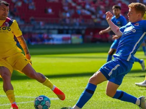 Bologna y Medel sufre un revés tras derrota ante el AZ Alkmaar