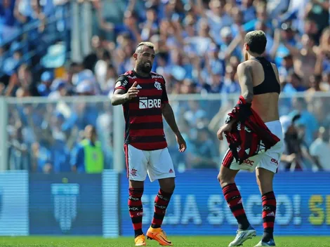 El DT de Flamengo calma las expectativas con Vidal y lo destaca