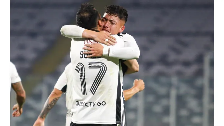 La emoción de Cristián Zavala al anotar su primer gol en Colo Colo