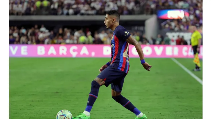 Raphinha marcó el único gol en el primer clásico contra el Real Madrid de la temporada