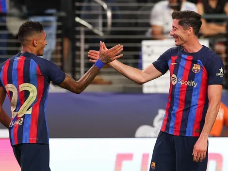 Lewy extasiado tras su debut: "Es como si llevara meses acá"