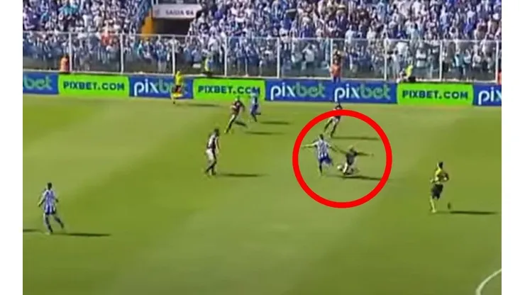 El robo de pelota de Vidal