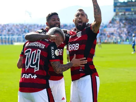 Vidal por debut en Flamengo: "Maravilloso entrar y ganar así"