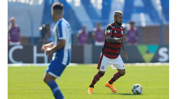 Vidal estuvo sólido en los minutos que jugó