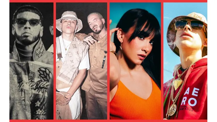 Anuel, Trueno, J Balvin, Aitana y Cris MJ son parte de los artistas urbanos que lanzaron canciones esta semana.