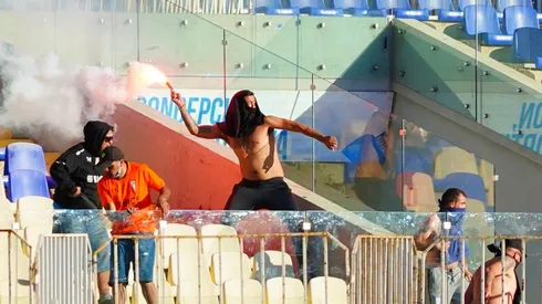 Desde el regreso del público a los estadios han existido problemas con las barras bravas en el fútbol chileno