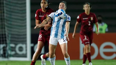 Argentina venció a Venezuela por la definición del grupo B en la Copa América Femenina.