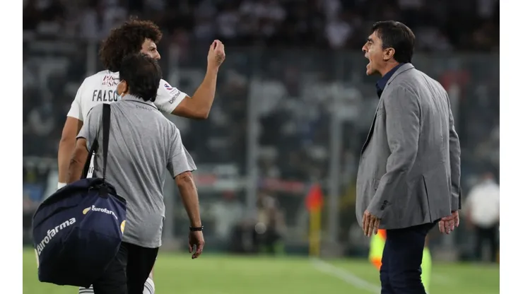 Maximiliano Falcón y Gustavo Quinteros han sacado chispas en más de una ocasión.