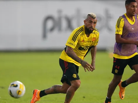 Vidal se motiva en Flamengo: "Vamos por todo carajo"