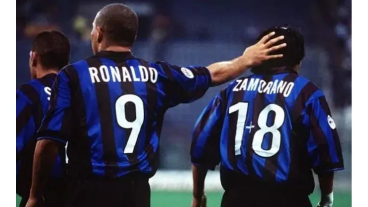 Iván Zamorano y Ronaldo disfrutaron al máximo su paso por el Inter.