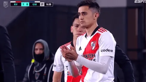 El Pibe cumplió su sueño, y el de toda su familia, y jugó sus primeros minutos con la camiseta del cuadro Millonario