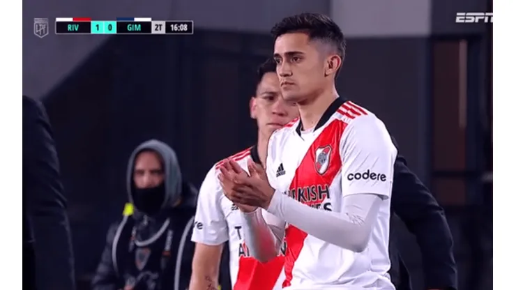 El Pibe cumplió su sueño, y el de toda su familia, y jugó sus primeros minutos con la camiseta del cuadro Millonario