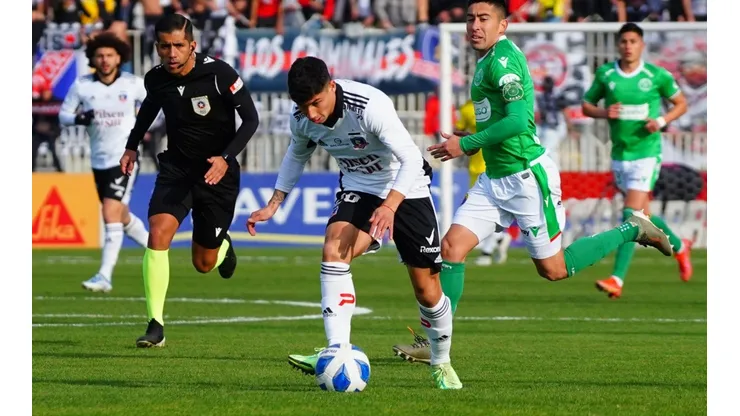 Oroz fue titular ante Audax Italiano asumiendo el puesto del Pibe Solari.