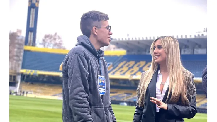 Torres Erwerle compartiendo transmisión con Morena Beltrán de Espn.