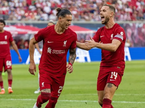 Darwin Núñez se luce con póker de goles para Liverpool