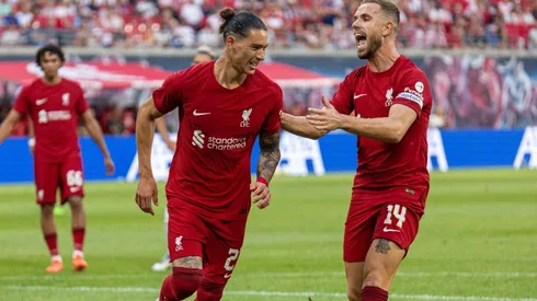 Núñez logró marcar cuatro goles en tan solo un tiempo.