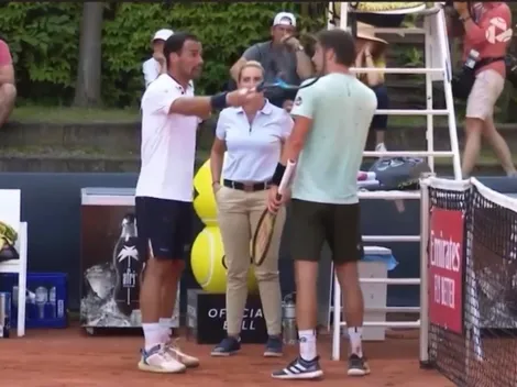 Fognini casi se va a las manos en Hamburgo tras dura acusación