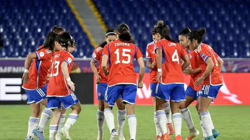 Chile en la última arenga previa a jugar en la Copa América Femenina 2022.