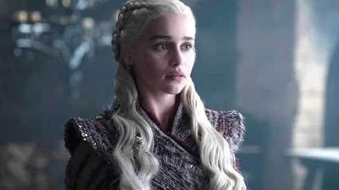 Emilia Clarke en Game of Thrones.