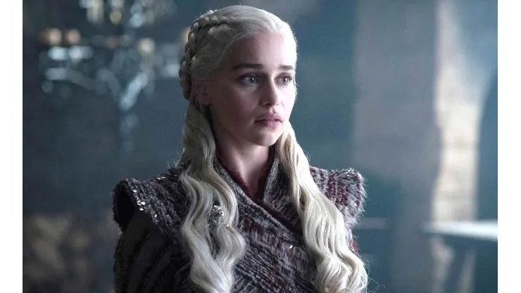 Emilia Clarke en Game of Thrones.