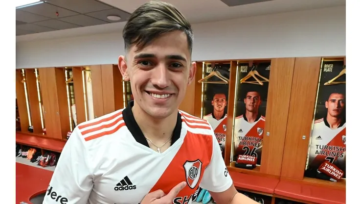 Pablo Solari concentrará con sus compañeros y espera sumar minutos por River.