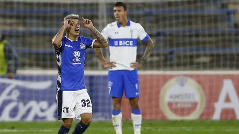 Matías Esquivel le pegó muy duro a Nahuel Gallardo.