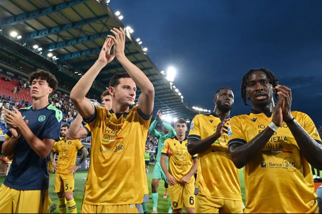 Udinese empató en su debut en la Serie A. Foto: Udinese