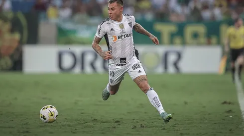Edu Vargas no brilló en agónico empate del Atlético Mineiro.
